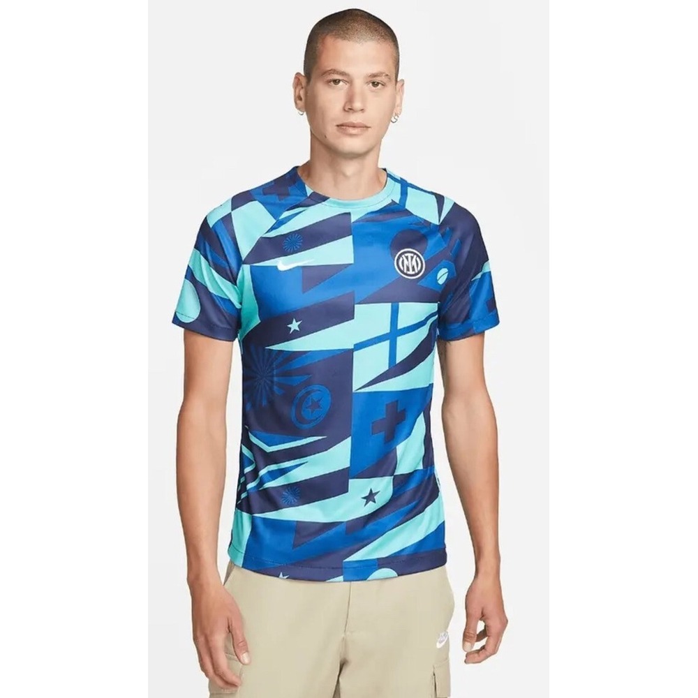 Nike Inter Milan FC Pre-Match Soccer/Football Top DJ8561-499 Men's Medium‎ 2023